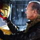 Vulture holding an Iron man helmet in Spiderman homecoming.